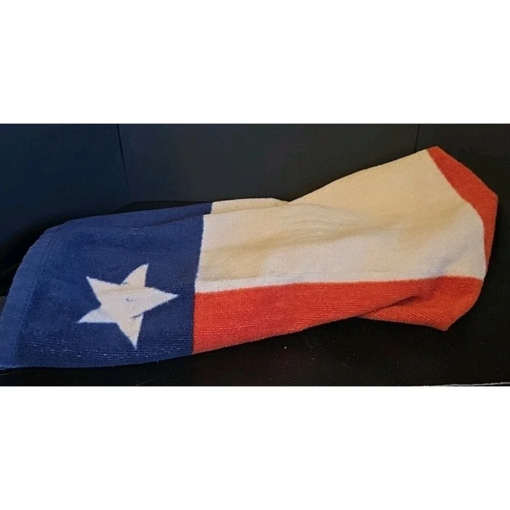 Unbranded‎ Texas Hand Towel Set Unisex OS Red White Blue Good